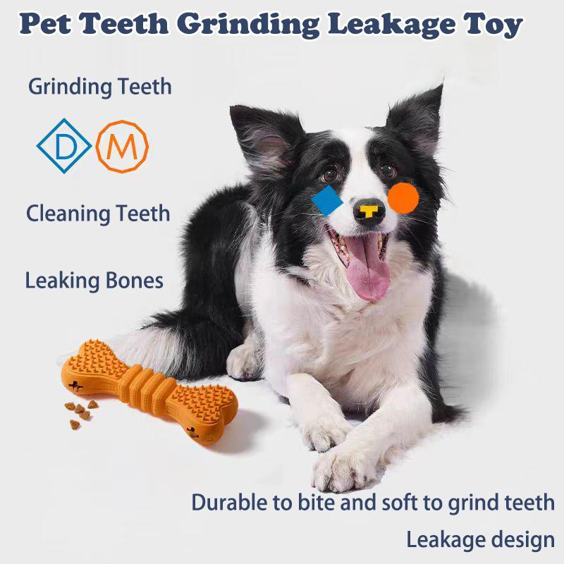 2-in-1 Dog Chew Toy Set – Dental Cleaning & Toothbrush Chew Stick