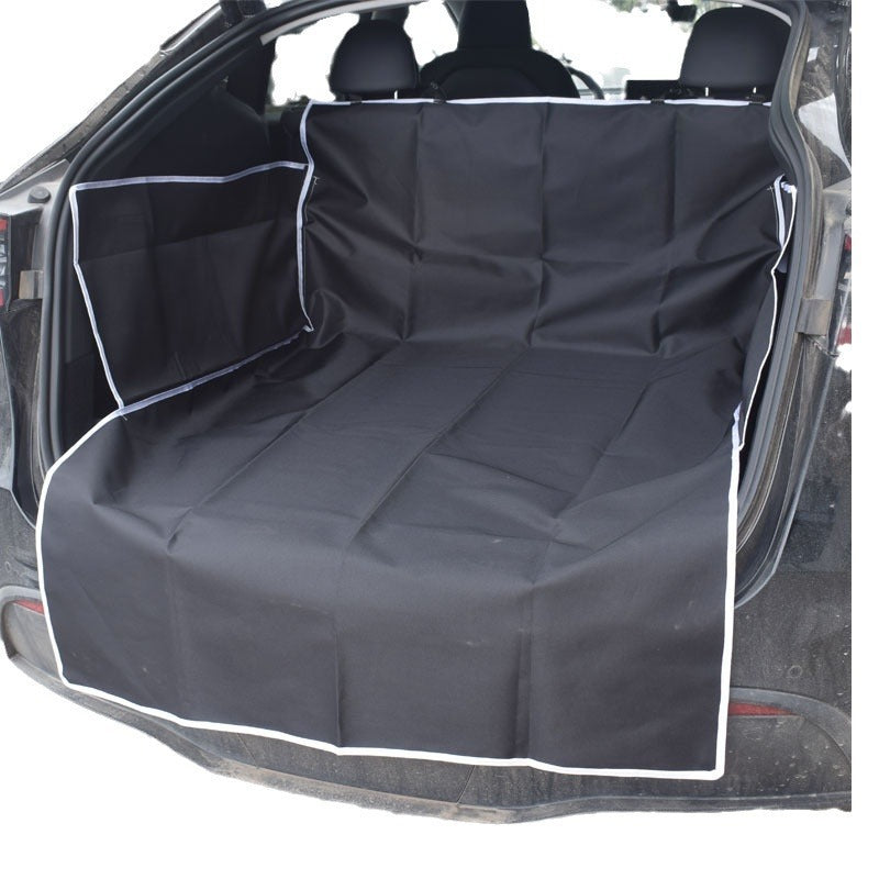 Dog Car Mat – Waterproof Rear Seat & Trunk Protector for Pets