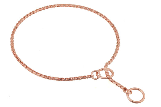 Alvalley Slip Snake Show Chain Dog Collar – Metal Training & Show Collar Alvalley LLC