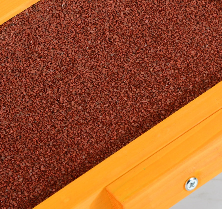 Wooden Dog Agility Seesaw, Training And Exercise Equipment, Weather Resistant, 71 L, Natural