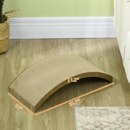 PawHut Cat Scratching Board – 4-Pack Indoor Cat Scratcher