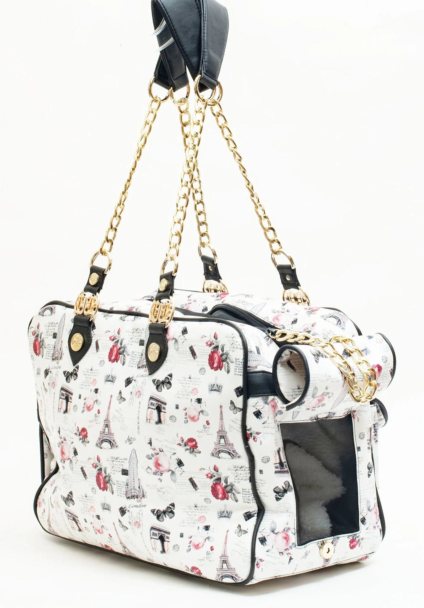 Luxury Parisian Dog Carrier for Small Dogs | Fiery Fur Bark Fifth Avenue