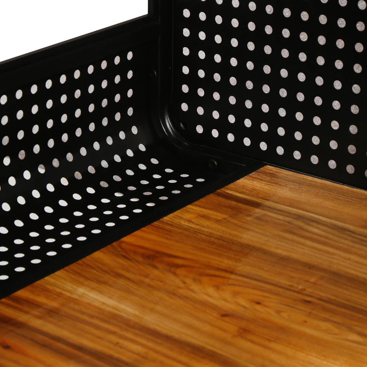 Spacious Cat House with Tempered Glass Doors – Modern Indoor Cat Enclosure, Black & Brown