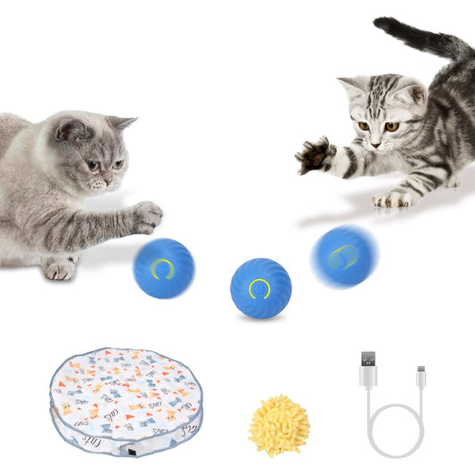Smart Motion Cat Toy Ball – Rechargeable, Interactive & Fun