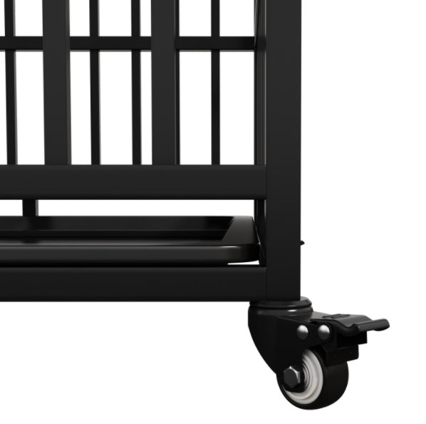 Fiery Fortress 54” Heavy Duty Dog Crate for Large & XL Dogs