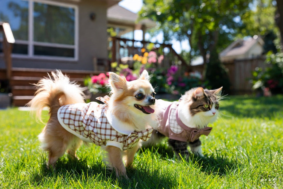 Top 10 luxury dog outfits for summer 2026 in the USA – lightweight breathable clothes for small dogs and cats by FieryFur