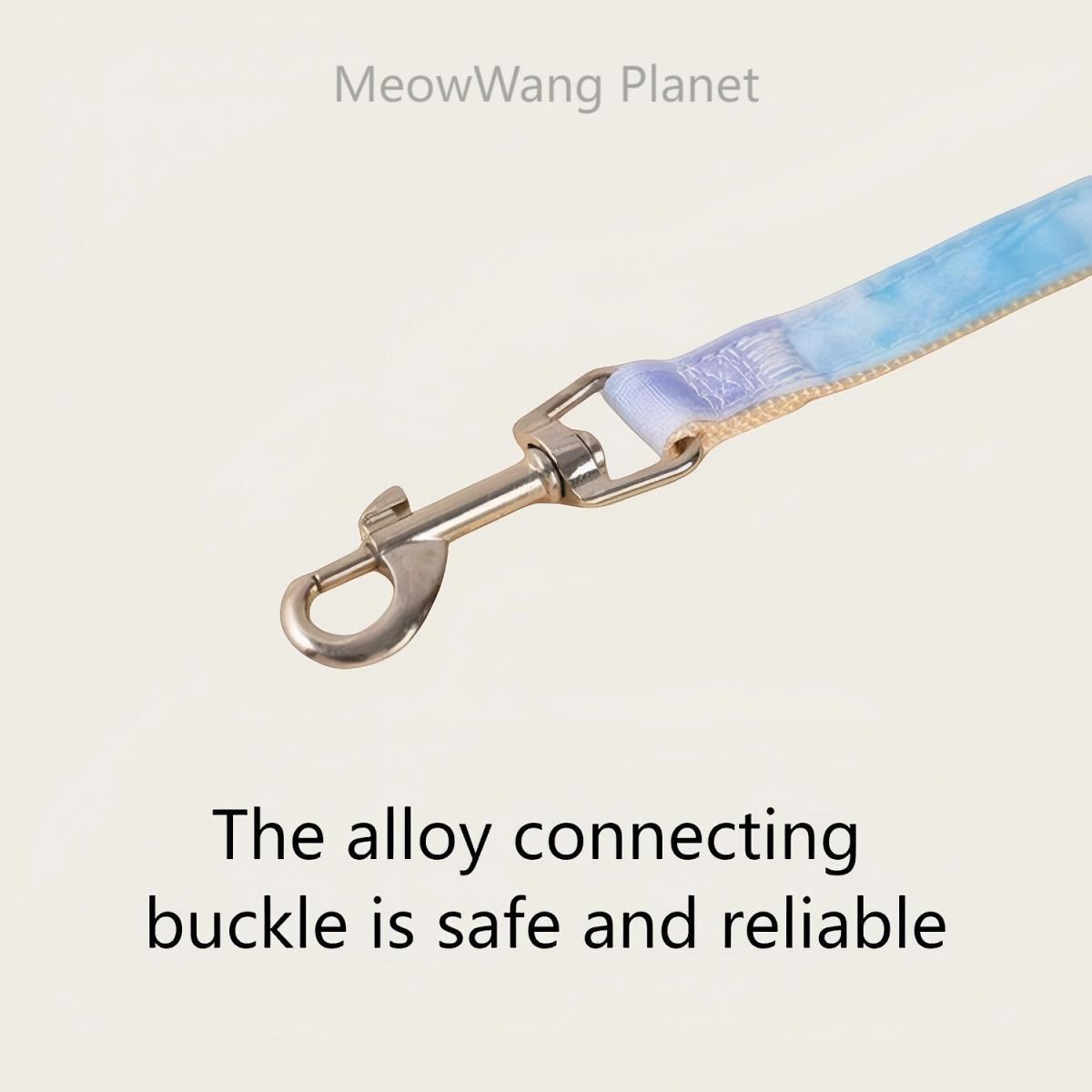 FieryFur Angel Wings Pet Harness & Leash Set – Adjustable Escape-Proof Vest for Cats & Small Dogs