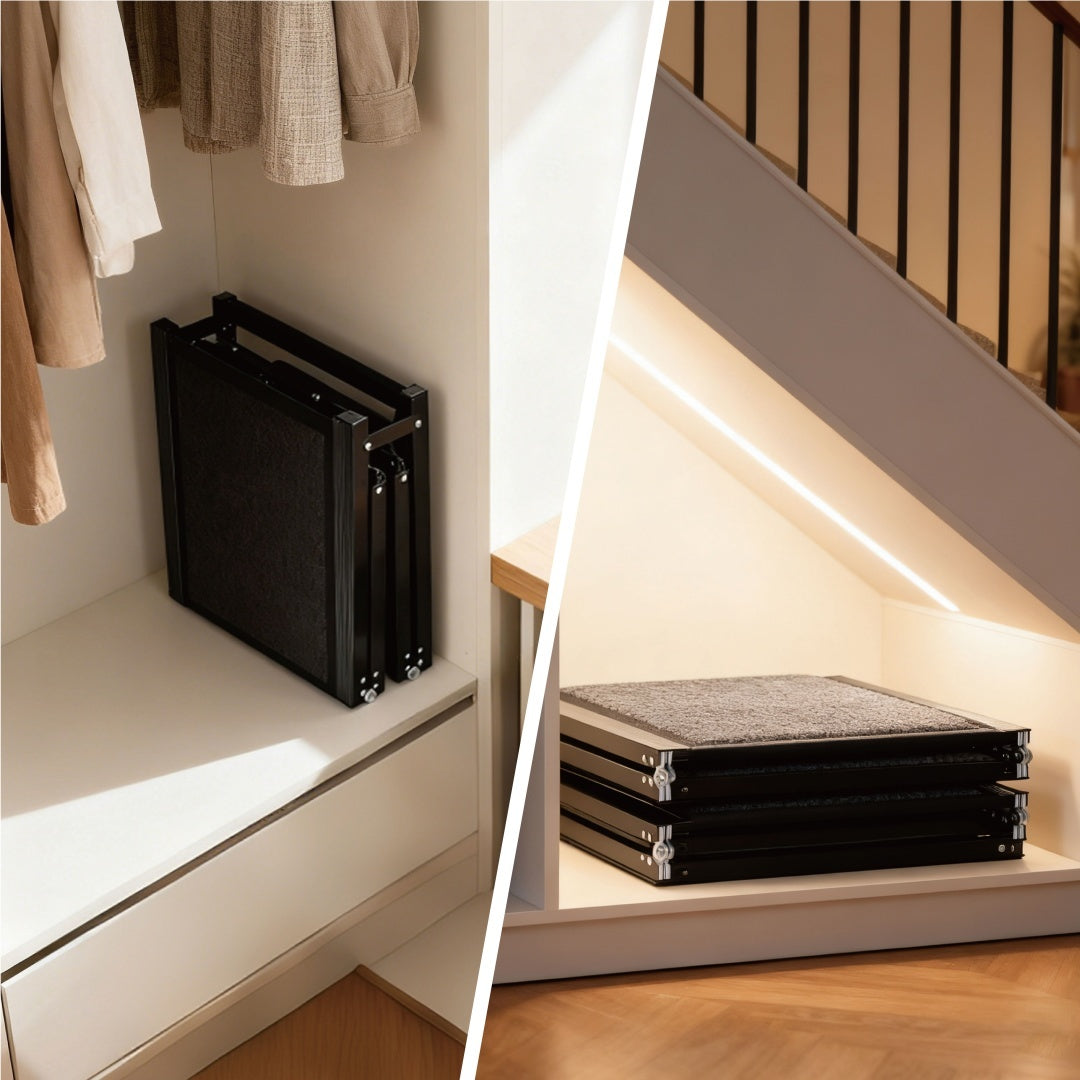 Fiery Steps Dog Ramp – Foldable Car Ramp for Medium & Large Dogs