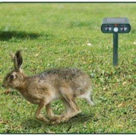 Ultrasonic Solar Animal Repellent – Motion Sensor Pest Deterrent