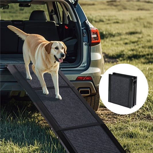 Fiery Steps Dog Ramp – Foldable Car Ramp for Medium & Large Dogs