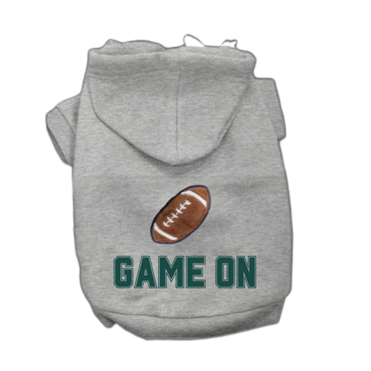 Game On Athletic Dog Hoodie – Sporty Fleece Dog Hoodie Bark Fifth Avenue