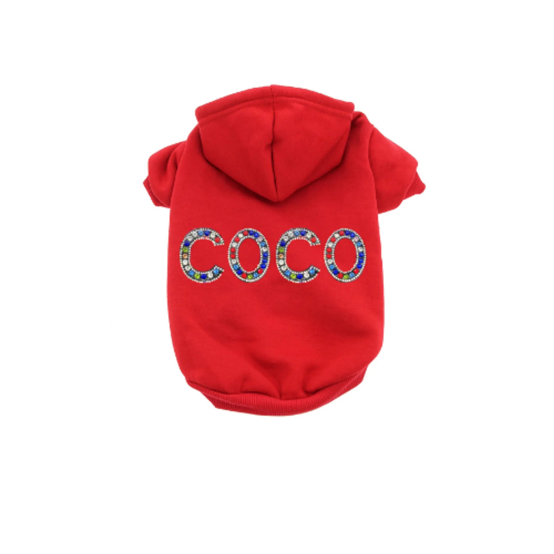 Coco Hoodie – Luxury Rhinestone Dog Hoodie Bark Fifth Avenue