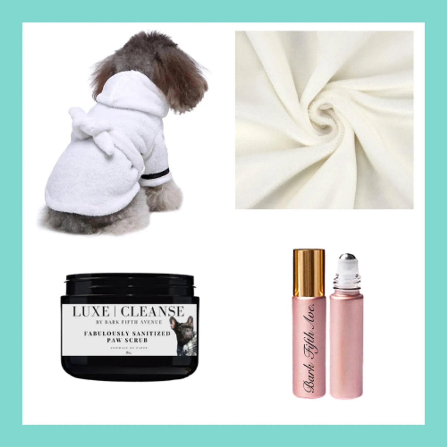 Luxury Dog Spa Essentials Box – Personalized Pamper Gift Set for Dogs Bark Fifth Avenue