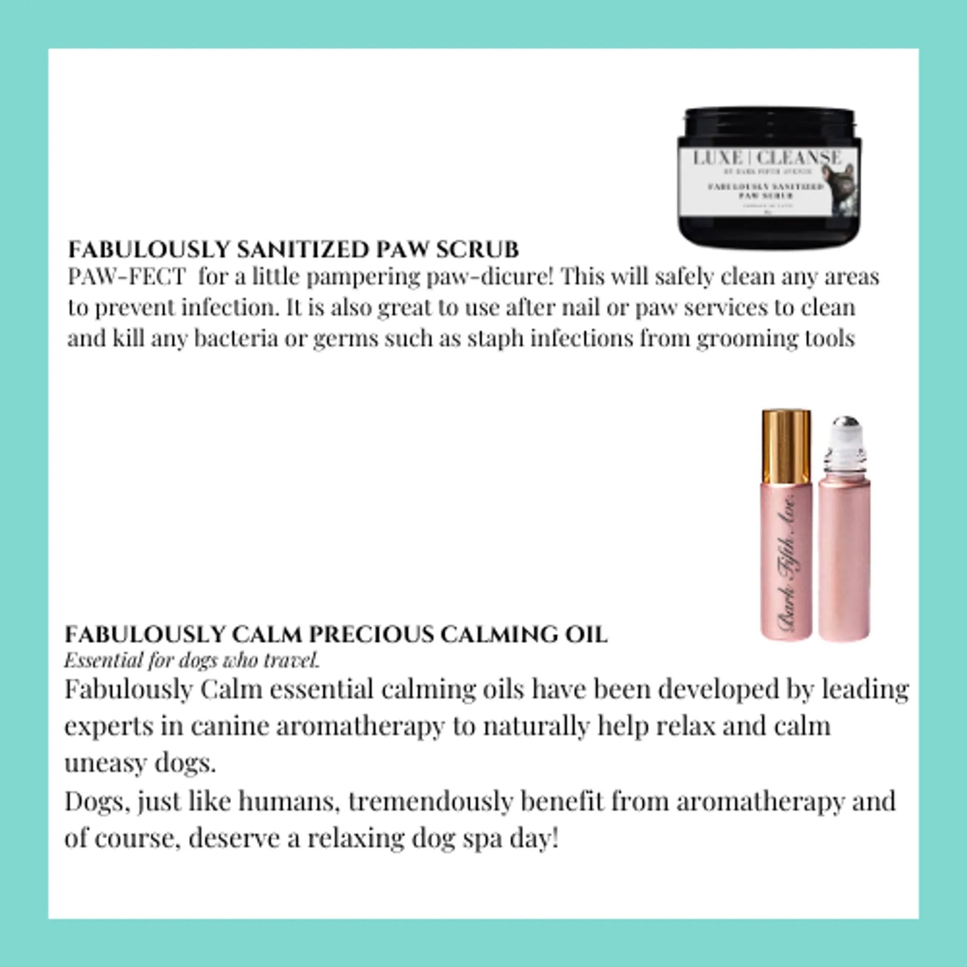 Luxury Dog Spa Essentials Box – Personalized Pamper Gift Set for Dogs Bark Fifth Avenue