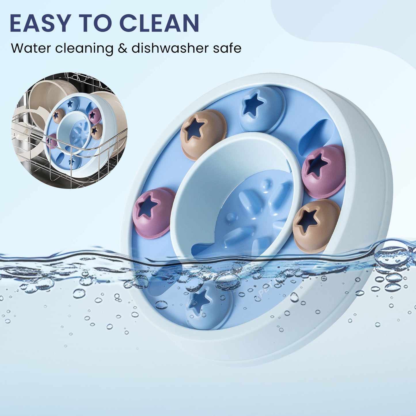 PETMARVEL Interactive Puzzle Game Dog Toy – Level 1–3