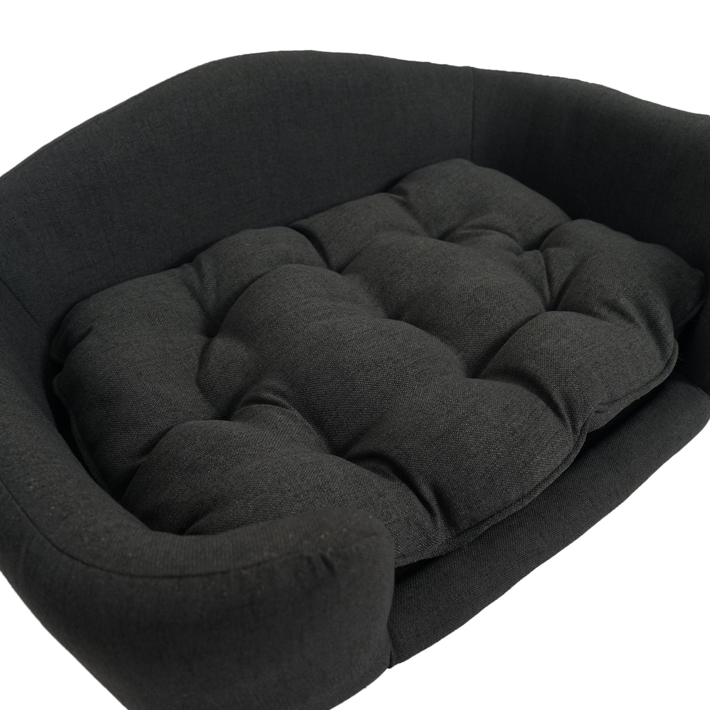 Fiery Comfort Dog Bed – Mid-Century Style for Cozy Naps