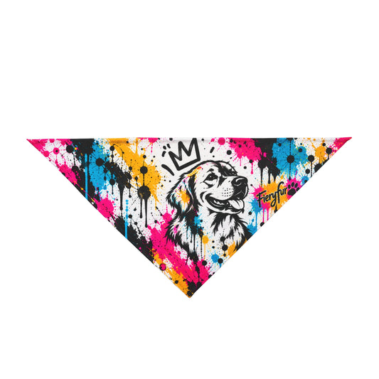 Personalized Custom Dog Bandana – FieryFur Couture