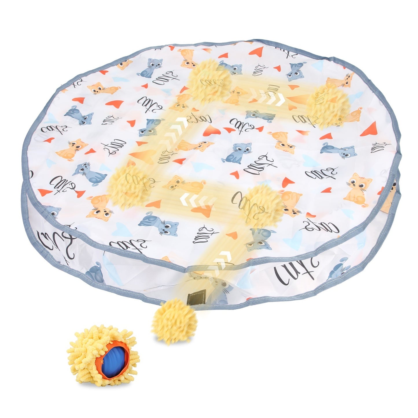 Smart Motion Cat Toy Ball – Rechargeable, Interactive & Fun