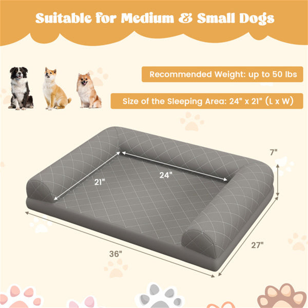 36" Orthopedic Dog Bed – Premium Support & Comfort