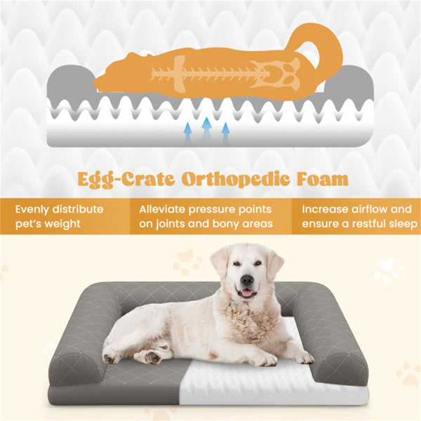 36" Orthopedic Dog Bed – Premium Support & Comfort