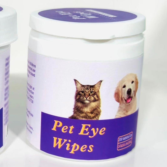 Dog and Cat Eye Wipes – 200 Count | Tear Stain & Eye Care Cleaning Pads