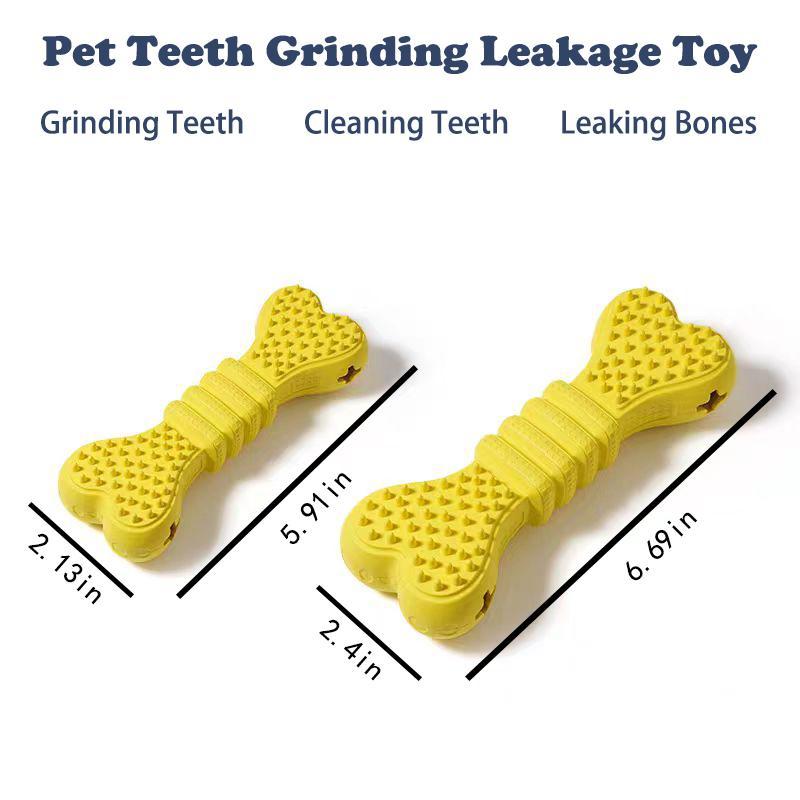 2-in-1 Dog Chew Toy Set – Dental Cleaning & Toothbrush Chew Stick