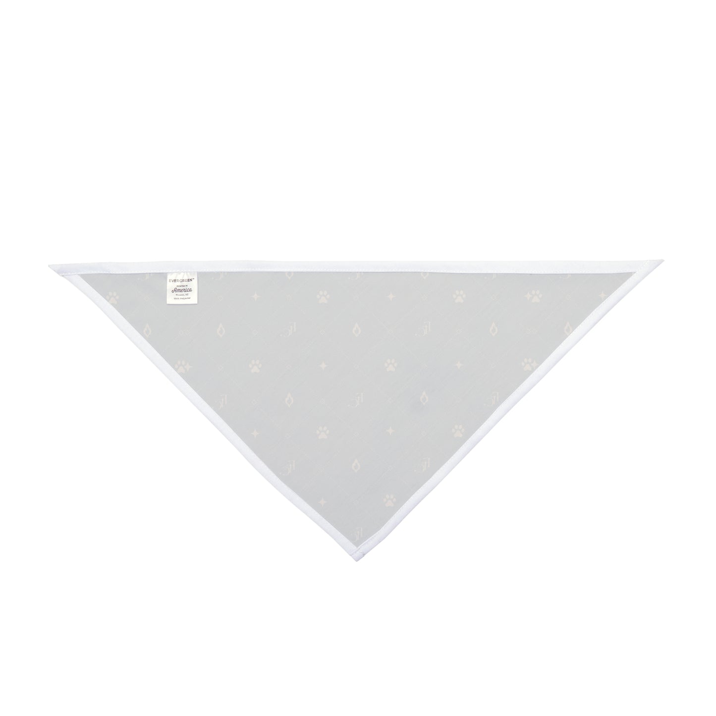Luxury Pet Bandana for Dogs & Cats | Signature Dark Pattern Luxury Fiery Couture