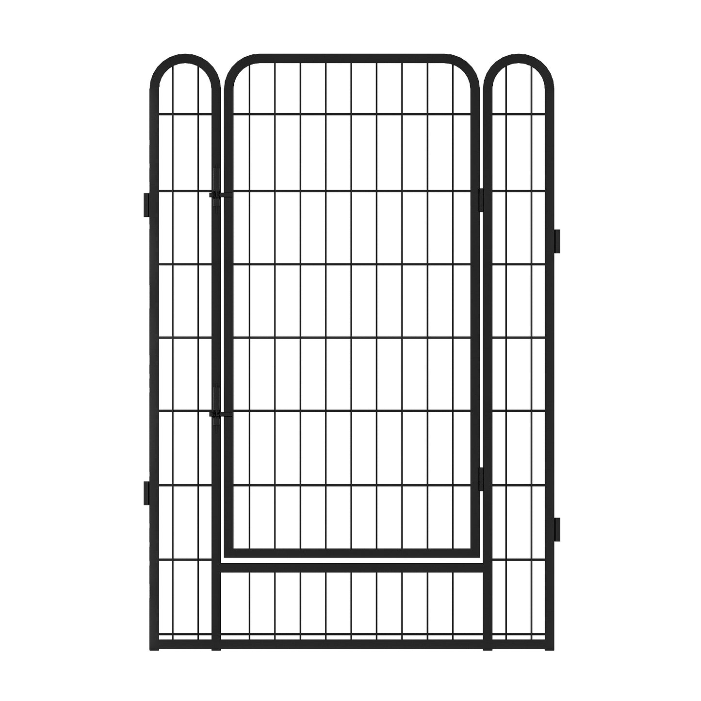 Fiery Guard 6-Panel Metal Dog Playpen – Secure, Sturdy & Spacious