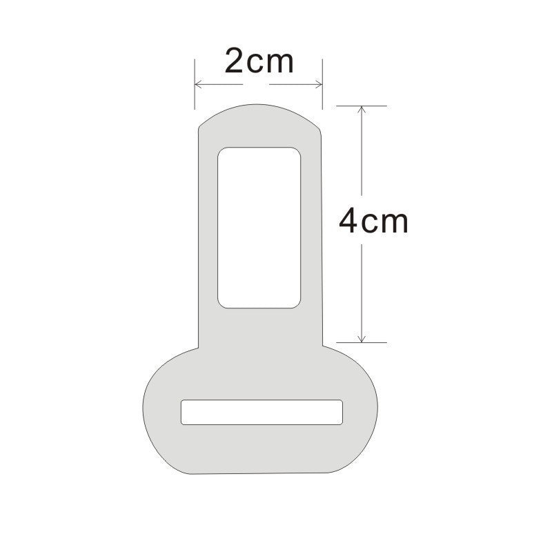 Retractable Dog Safety Belt — Car Safety Buckle for Pets