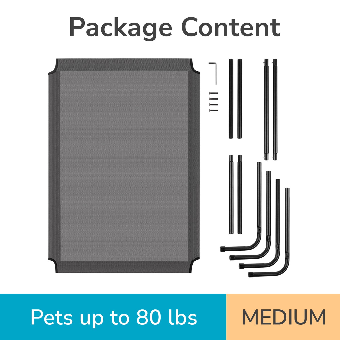 Elevated Dog Bed – Raised Comfort & Support