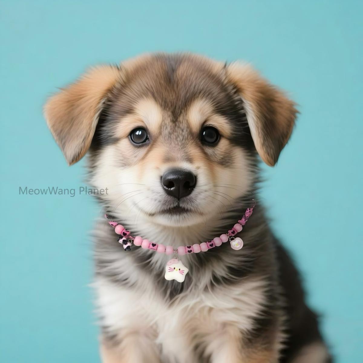 FieryFur Luxury Adjustable Pet Collar – Minimalist Durable Necklace Style for Cats & Small to Medium Dogs