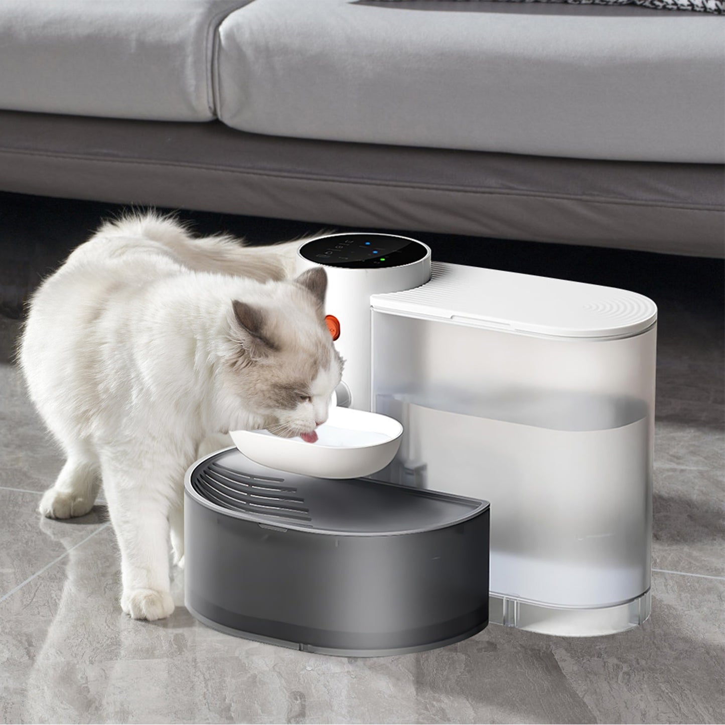 Smart Pet Water Fountain – 3L Cordless Rechargeable Automatic Water Dispenser for Cats and Dogs