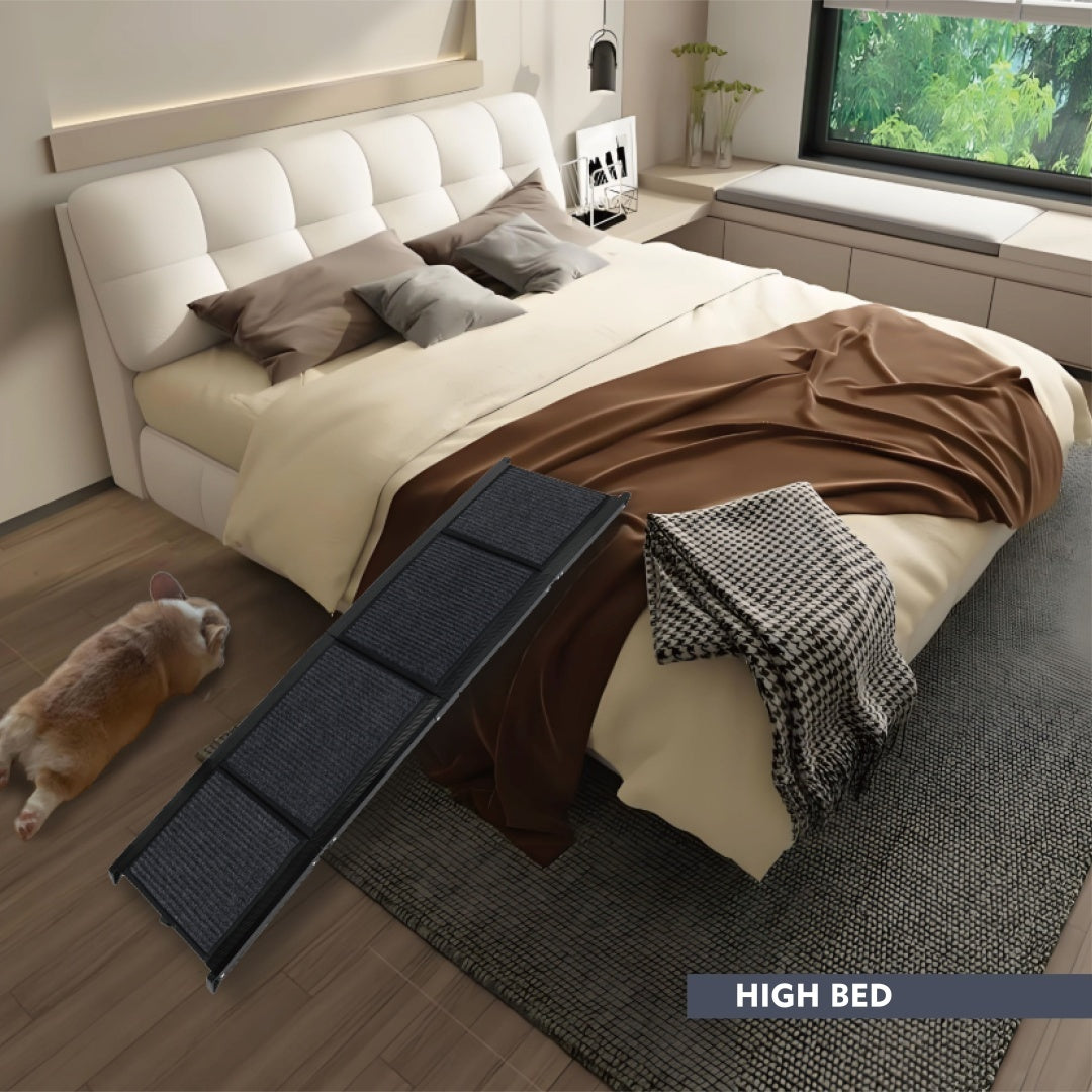 Fiery Steps Dog Ramp – Foldable Car Ramp for Medium & Large Dogs