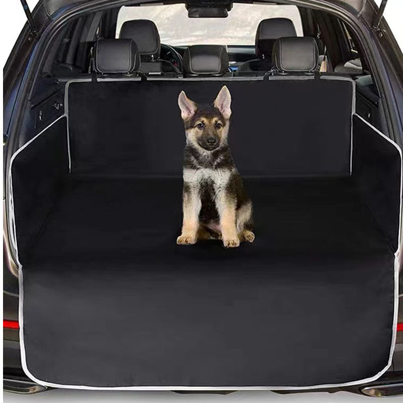 Dog Car Mat – Waterproof Rear Seat & Trunk Protector for Pets