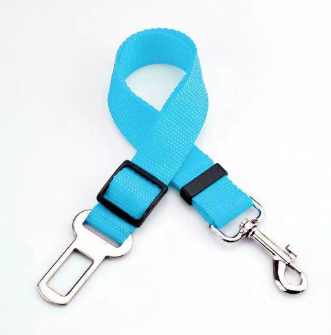 Retractable Dog Safety Belt — Car Safety Buckle for Pets