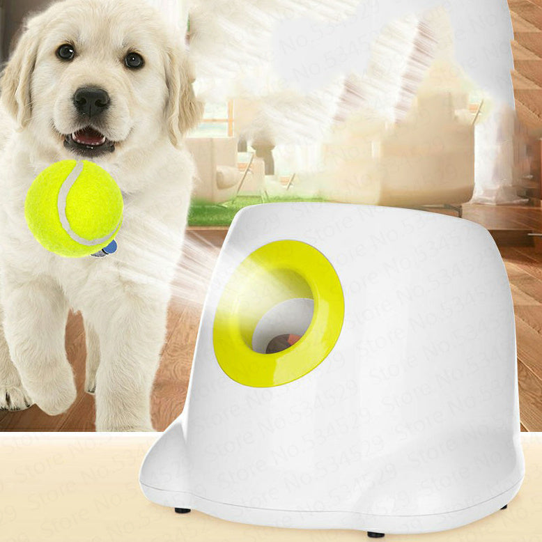 Dog Pet Automatic Interactive Ball Launcher – Smart Fetch Machine for Endless Fun