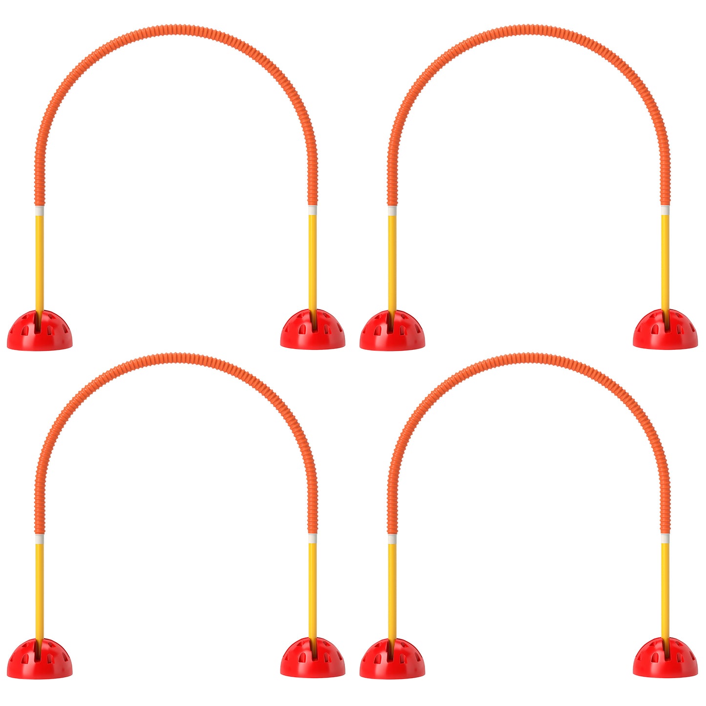 4-Piece Dog Agility Set – Adjustable Training Doors with Carry Bag