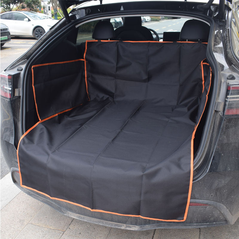 Dog Car Mat – Waterproof Rear Seat & Trunk Protector for Pets