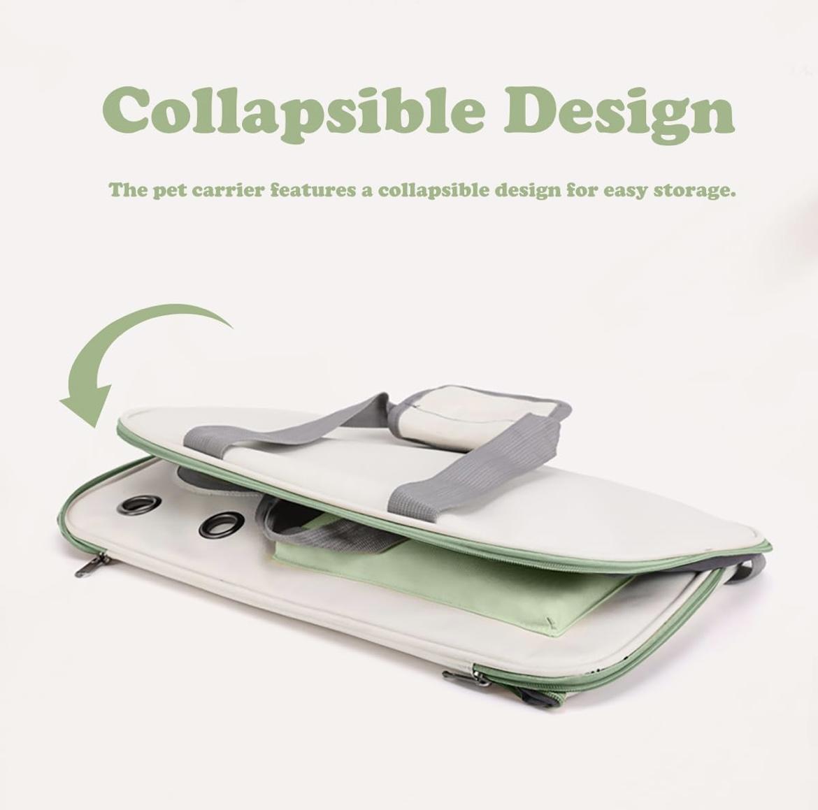 Portable & Lightweight Pet Travel Backpack – Large Capacity, Breathable & Comfortable for Cats & Small Dogs