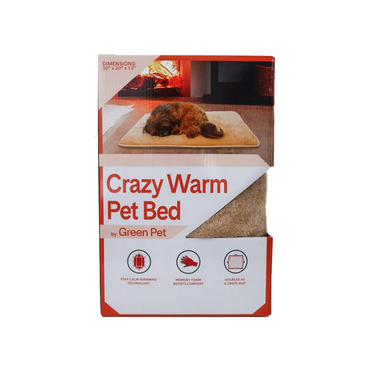 luxury self warming pet pad for small dogs thera pawz front view